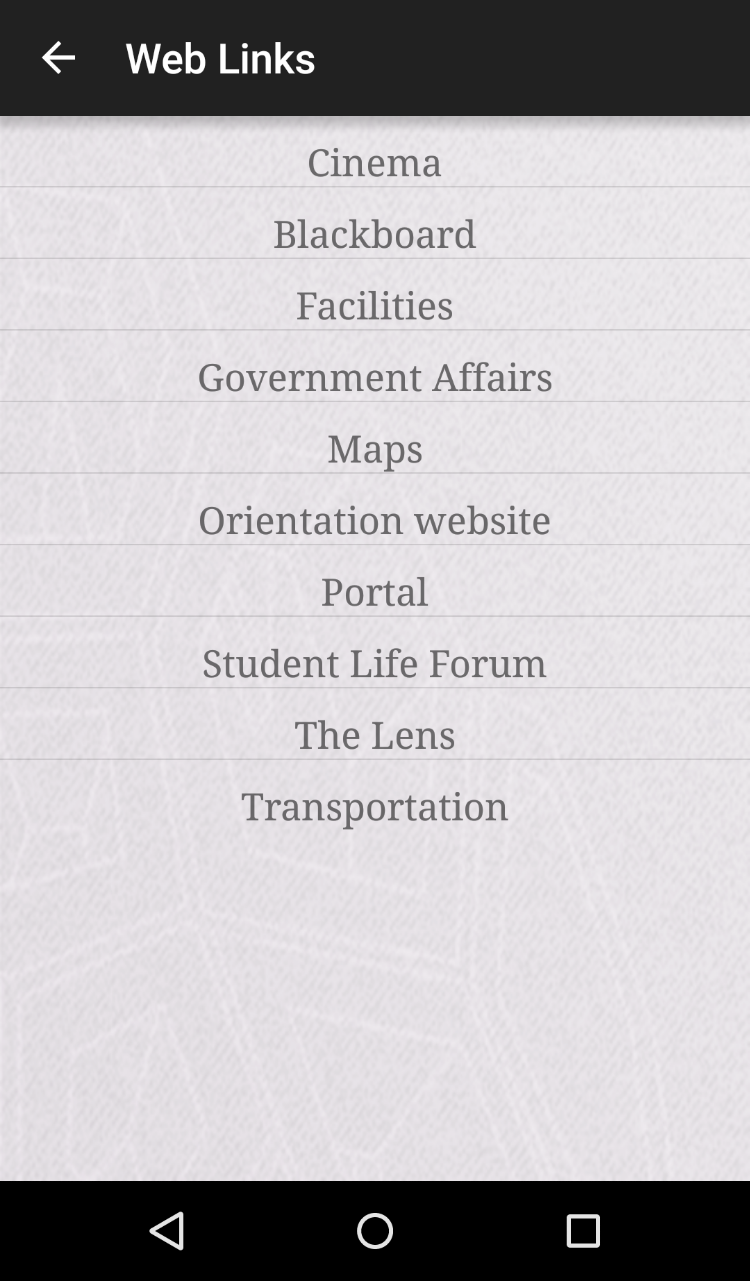 KAUST Orientation App snapshot 3