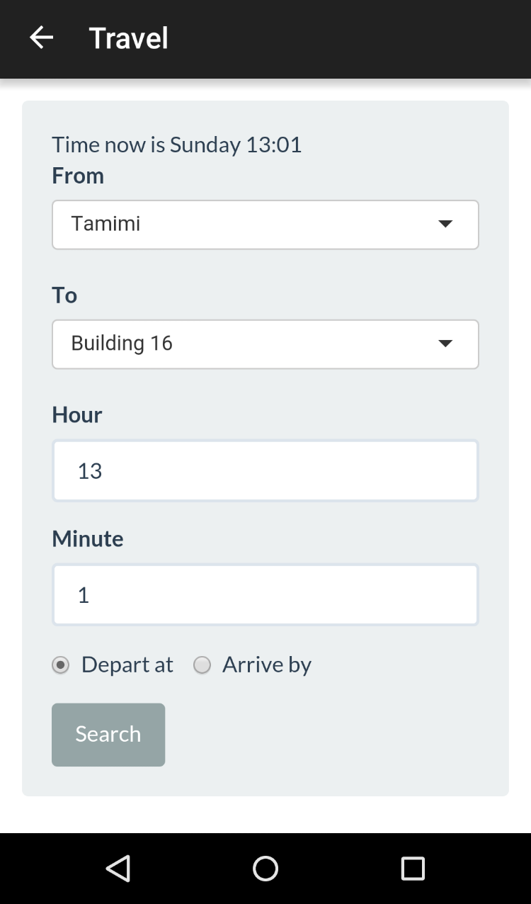 KAUST Orientation App snapshot 6